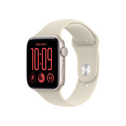 Apple Watch SE 3 GPS 40mm Starlight Aluminium Case with Sand Sport Band
