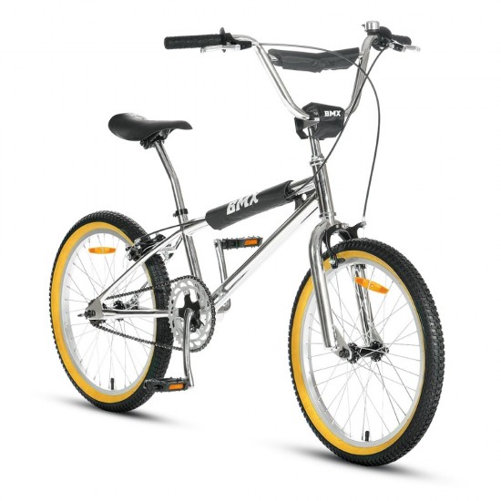 Progear Classic 20" BMX - Metallic Chrome Progear Classic 20" BMX - Metallic Chrome