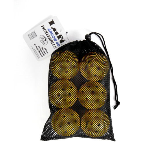 Luft Arrow 26 Indoor Pickleball Ball - 6 Pack x 2