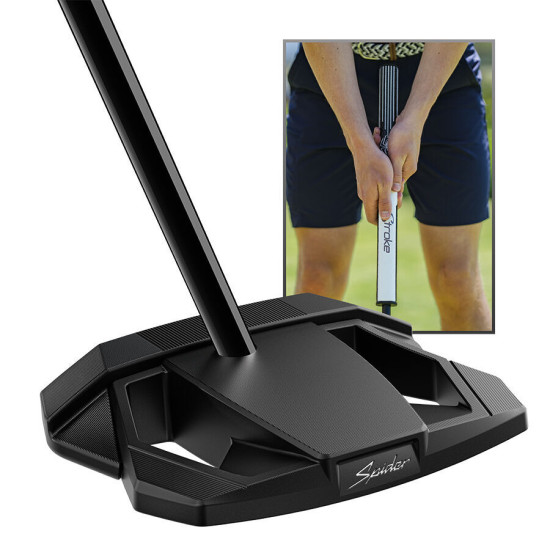 TaylorMade Golf Black Counter Balance Spider ZT Putter 36 Inch - Right Hand